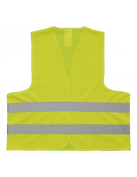 Gilet di sicurezza giallo riflettente