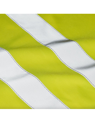 Colete de segurança amarelo refletivo