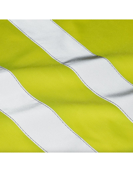 Colete de segurança amarelo refletivo