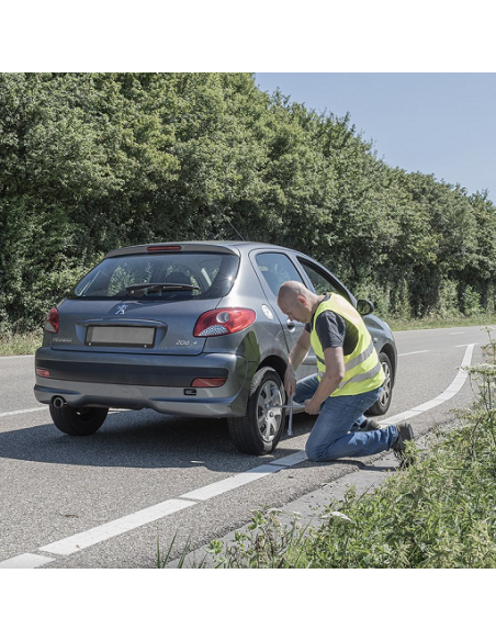 Gilet de sécurité jaune réfléchissant