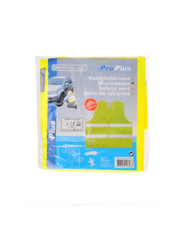 Reflective Yellow Safety Vest