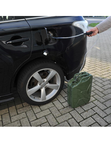 Bomba de sifão com mangueira para extração de diesel, óleo, água, etc.