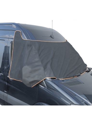 Protector anti-neve para pára-brisas com ímanes 345 x 105 cm