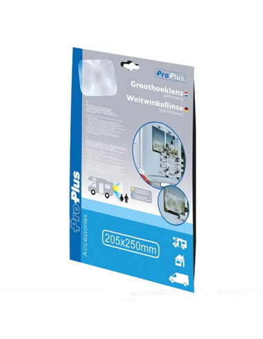 Visual magnification lens for rear window