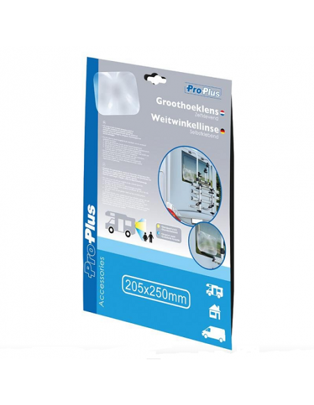 Visual magnification lens for rear window Visual magnification lens for rear window