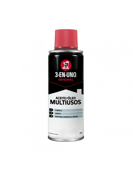 Óleo lubrificante 3 em 1 200ml
