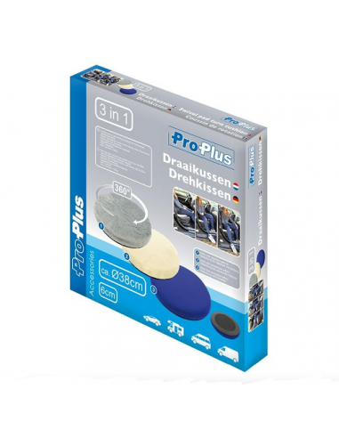 Cuscino girevole per sedile 3 in 1