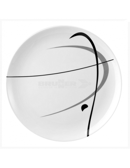 Plato llano Ø 25 melamine Serenade Brunner