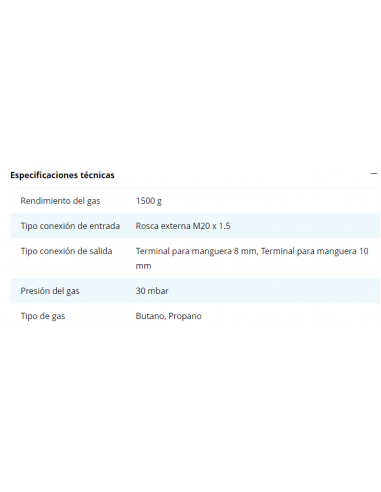 Regulador de pressão Truma Monocontrol Cs 8/10 mm
