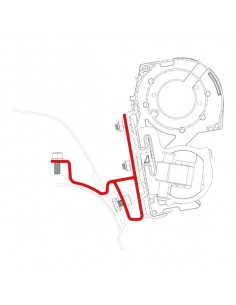 Dometic Pw1100/1500 awning adapter bracket for T5, T6 and California