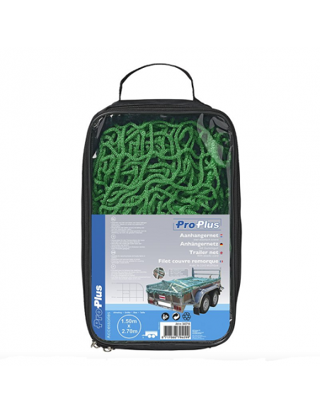 2,00 x 3,00 m Anhängernetz mit elastischem Seil