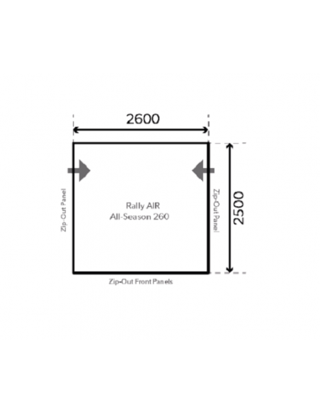 Advanced Kampa Dometic Rally Air All-Season 260