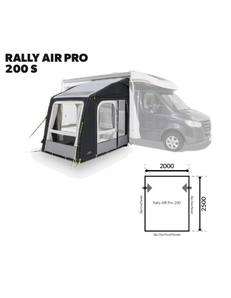 Avançado Kampa Dometic Rally Air Pro