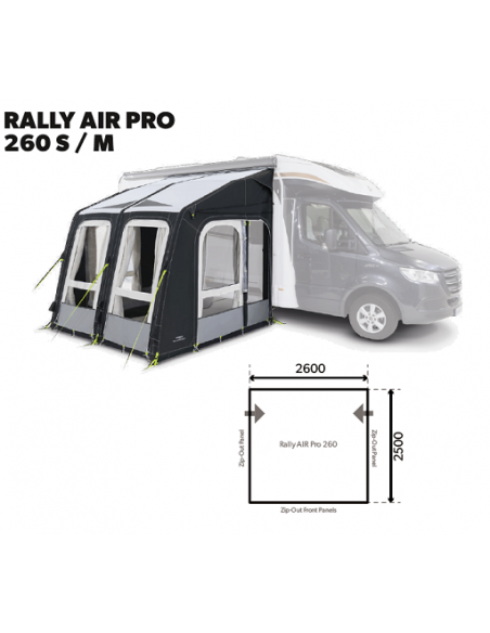 Avançado Kampa Dometic Rally Air Pro