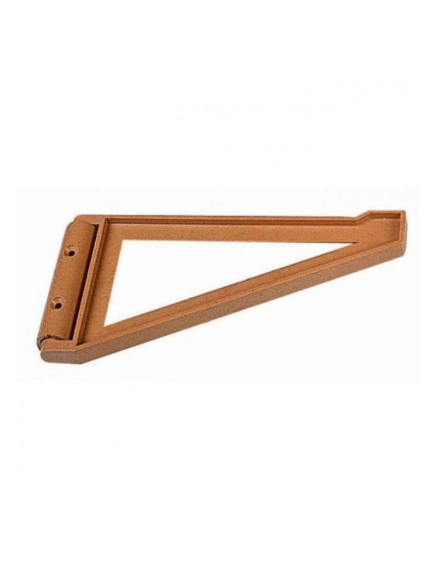 Swivel plastic square, pivoting with lateral support