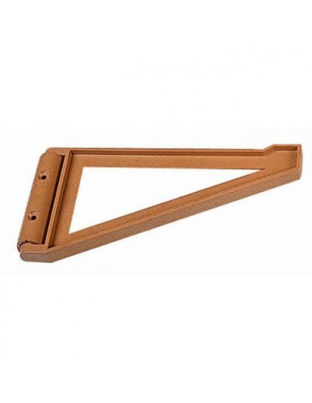 Swivel plastic square, pivoting with lateral support Swivel plastic square, pivoting with lateral support