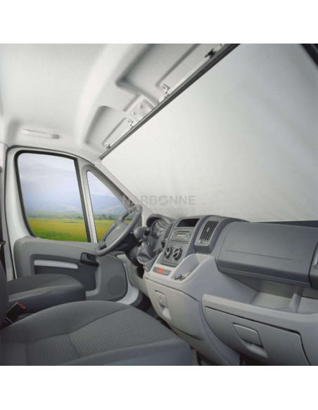 Negozio parabrezza FrontRollo per Boxer / Jumper / Ducato X250 / 290 dal 2006 in poi.Grigio.