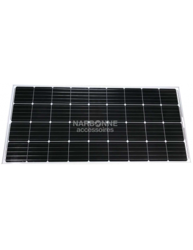 110W Flat Inovtech solar panel with MPPT controller and cable gland