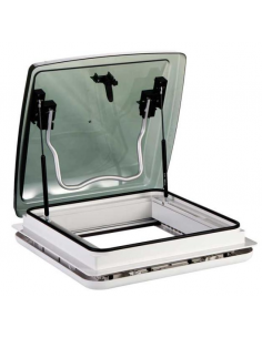 Claraboya Carbest transparente 40 x 40 cm