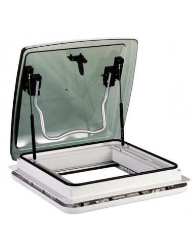 Transparentes Carbest Dachfenster 40 x 40 cm