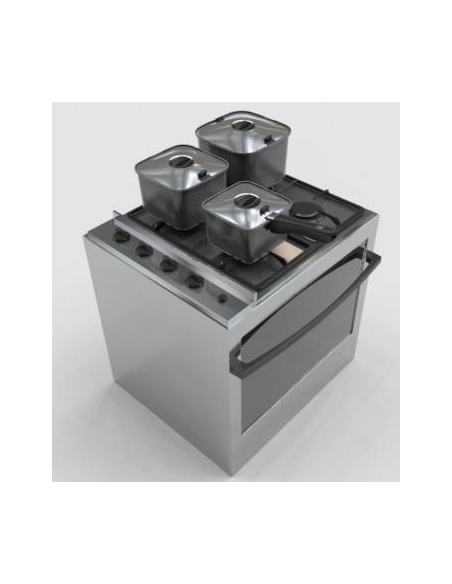 Set de pots carrés x3 unités SmartSpace