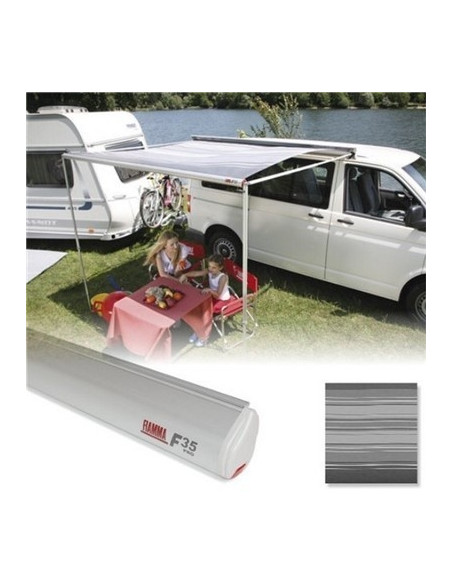 Tol Fiamma F35 Pro 250 titanio Royal Grey Tol Fiamma F35 Pro 250 titanio Royal Grey