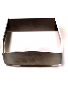 Deflector de brasero inox para insertable 78/68 Estufa pellet piazzetta