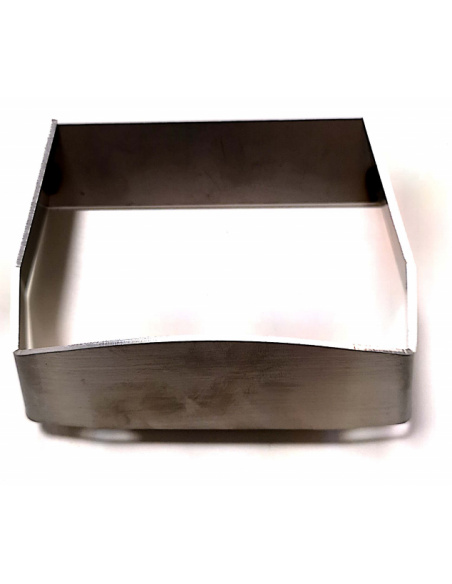 Defletor de braseiro de aço inoxidável para fogão a pellets 78/68 Piazzetta