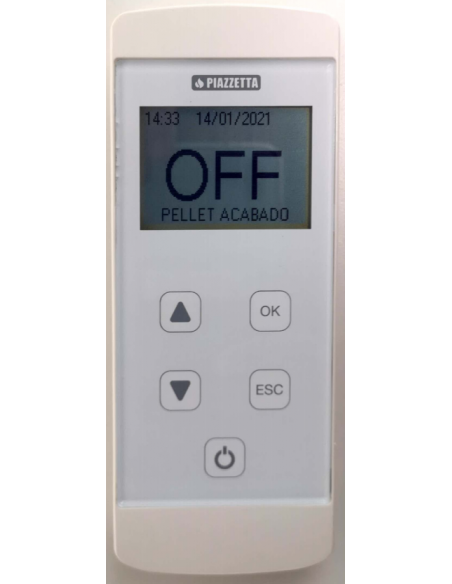 Mando a distancia o telecomando GRF para estufas pellets Piazzetta Mando a distancia o telecomando GRF para estufas pellets Piazzetta