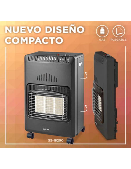 Réchaud en céramique à gaz pliant ultrafin SOGO