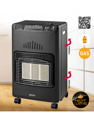 Réchaud en céramique à gaz pliant ultrafin SOGO