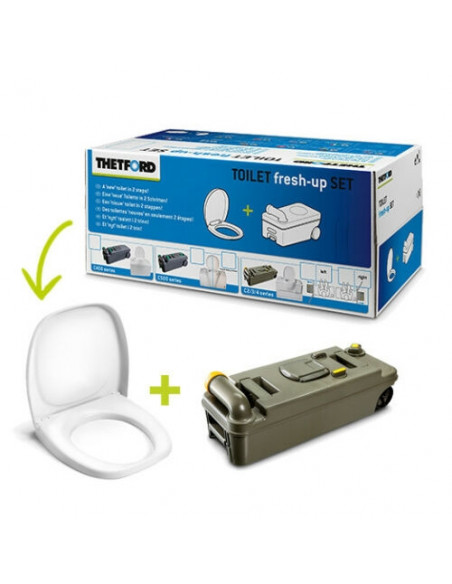 Kit de tanque de WC Thetford C2, C3, C4 Direita