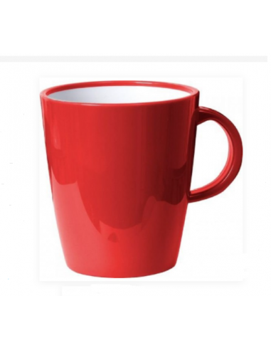 Pack of 4 large Cosmic melamine mugs, Brunner