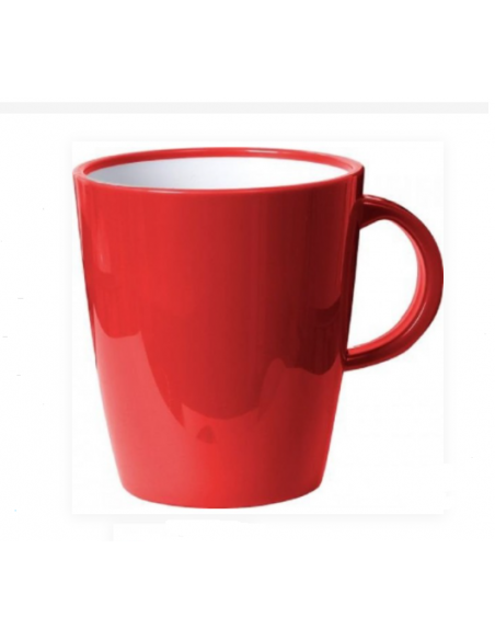 Pack of 4 large Cosmic melamine mugs, Brunner