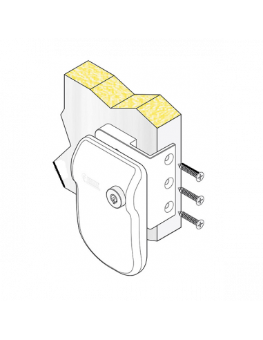 Cerradura de seguridad Safe Door Frame Magnum. Fiamma.