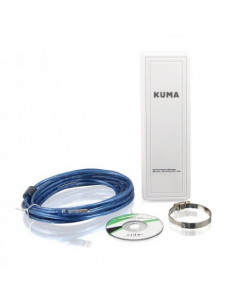 Antena WiFi USB direccional Kuma para caravana