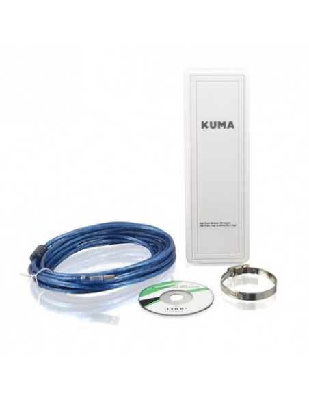 Antena WiFi USB direccional Kuma para caravana Antena WiFi USB direccional Kuma para caravana