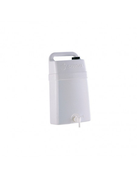 Extraflacher Wandtank 12 Liter Trinkwasser.