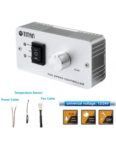 Titan 12V Kühlschranklüfter