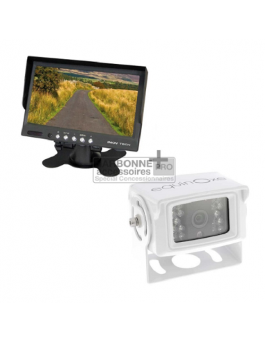 Kit de câmera de ré + tela LCD de 7"