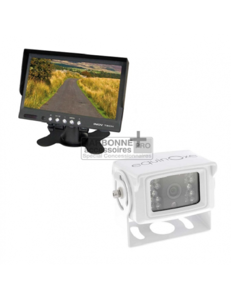 Kit de câmera de ré + tela LCD de 7"