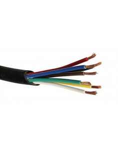 Cable de manguera de 7 polos para remolque y caravana