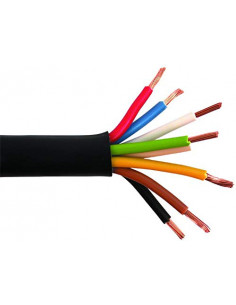 Cable de manguera de 13 polos para remolque, caravana y tractor