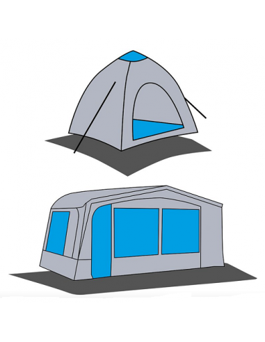 Fußmatten ohne Weichmacher 400 x 500 M von 0,03 mm
