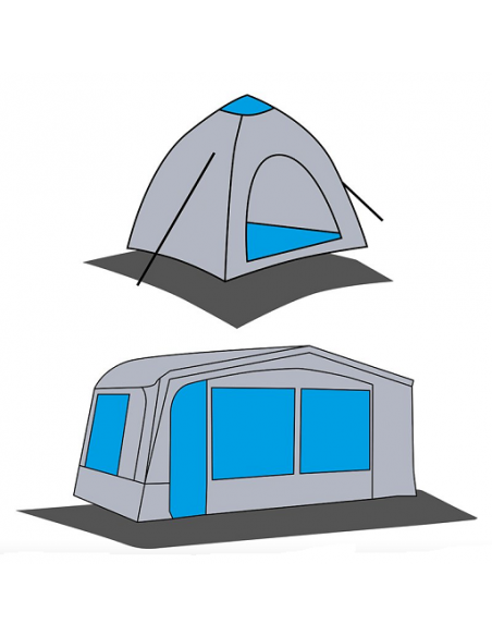 Fußmatten ohne Weichmacher 400 x 500 M von 0,03 mm