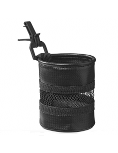 Porta vasos con soporte para fijar en conducto de ventilación