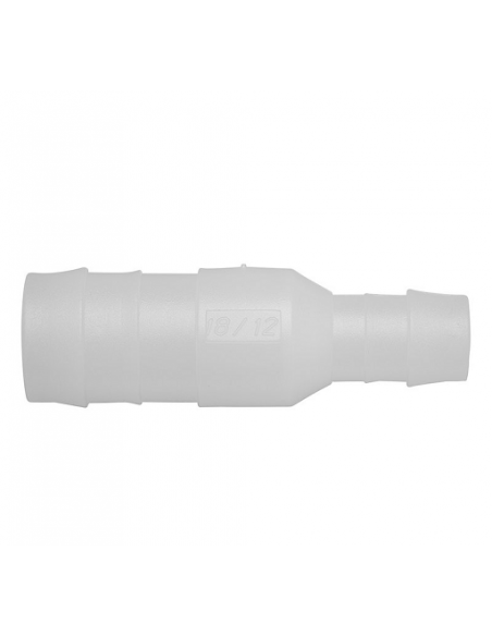 Reductor de manguera de agua recto 19x12mm Reductor de manguera de agua recto 19x12mm