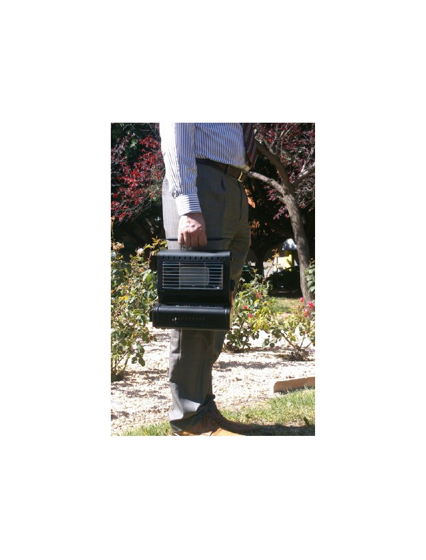 Chauffage au gaz portable Miralba pour le camping