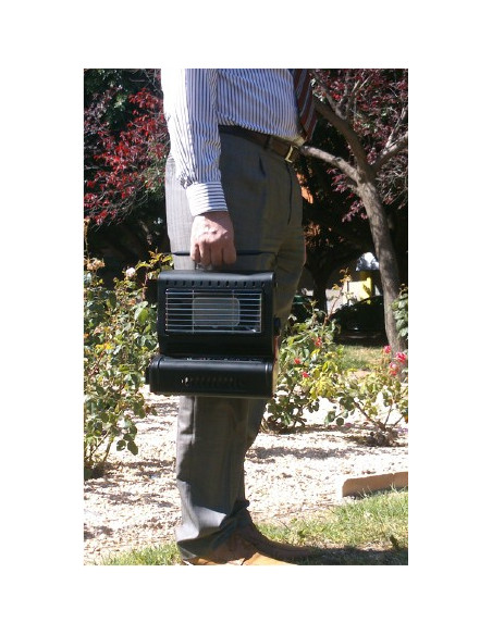 Chauffage au gaz portable Miralba pour le camping