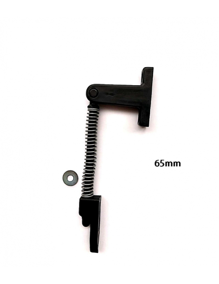 Black spring-loaded plastic compass for casement window Black spring-loaded plastic compass for casement window
